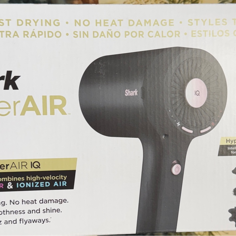 Shark hyperAir Black Hair Dryer - Picture 3 of 4